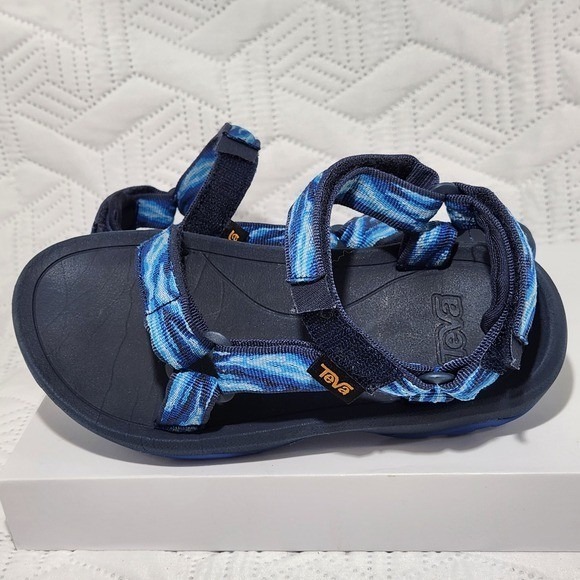 Teva Sandals Kids Hurricane XLT2 Blue Sport Size 1 Active Outdoor Beach Comfort - Picture 5 of 7